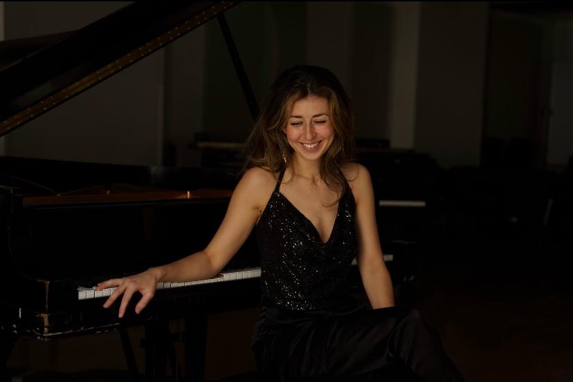 Emily Filice at the Piano